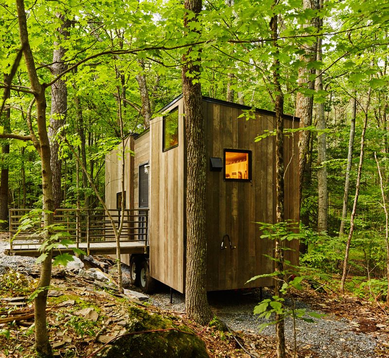 Escapade: Louer une petite maison dans les bois