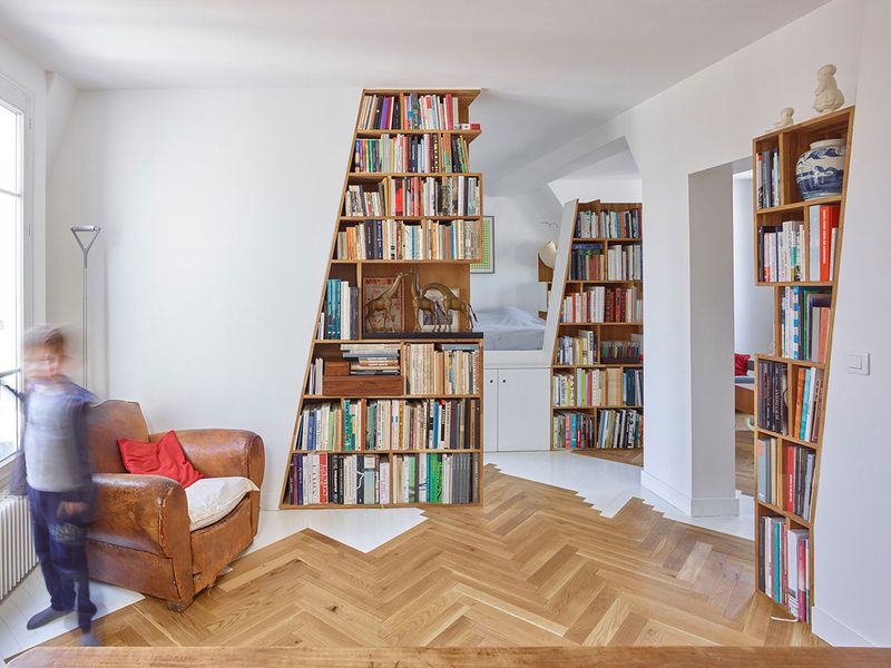 Un appartement parisien conçu pour un couple avec deux enfants