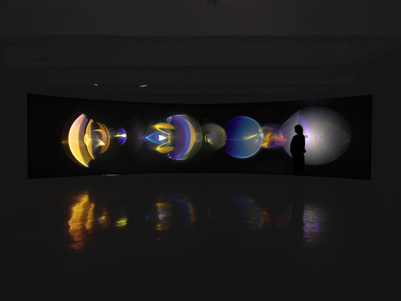 Votre soulagement oculaire: le spectacle de lumière éthérée d'Olafur Eliasson