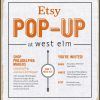 Rappel: ce week-end, Etsy Pop-Up à West Elm Philly