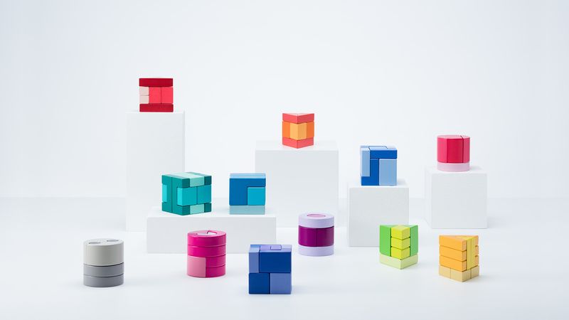Une Collection de Blocs de Jouets Moderne par Monogoto