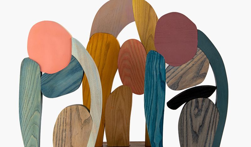 Les sculptures d'assemblage abstrait de Donna Wilson sont un régal pour les yeux