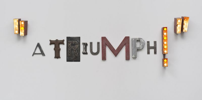 Sculptures de mots: Jack Pierson