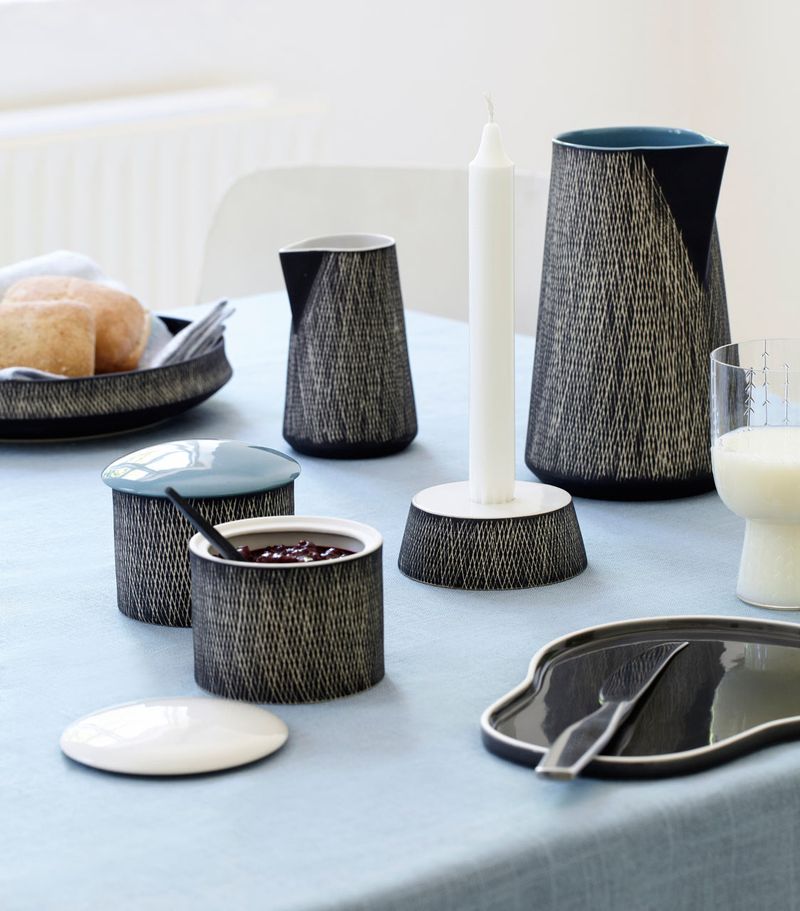 Vaisselle en céramique Rikki Tikki Just Retro - Une touche de style rétro à votre maison