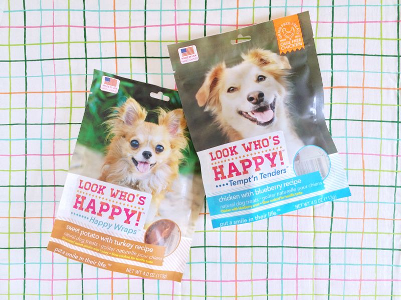 Examen et cadeau de friandises pour chiens Look Who's Happy
