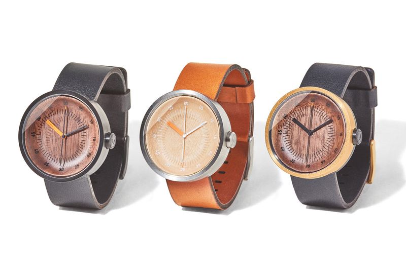 Grovemade lance une collection de montres en bois et en cuir