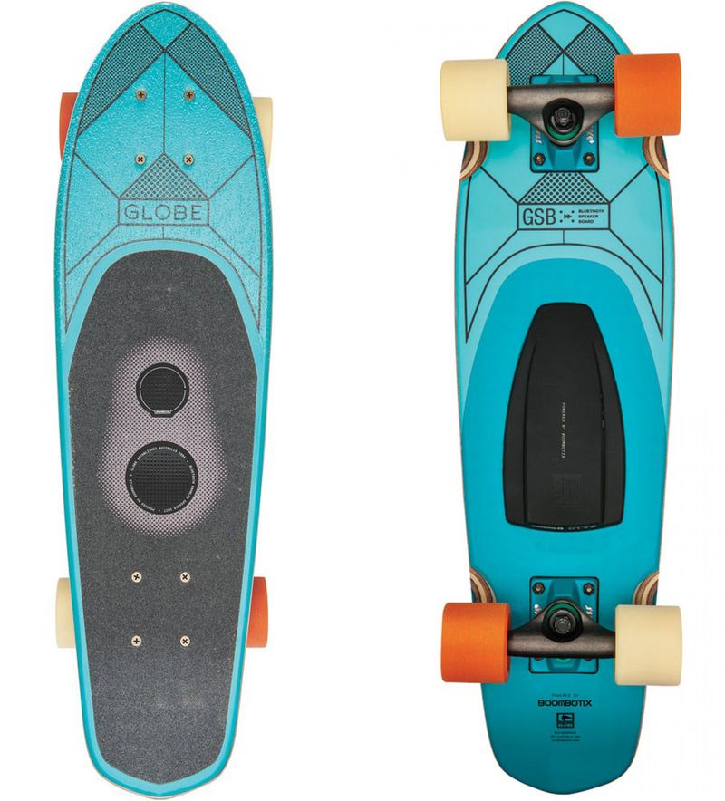 Globe Skateboards conçu avec un haut-parleur sans fil intégré