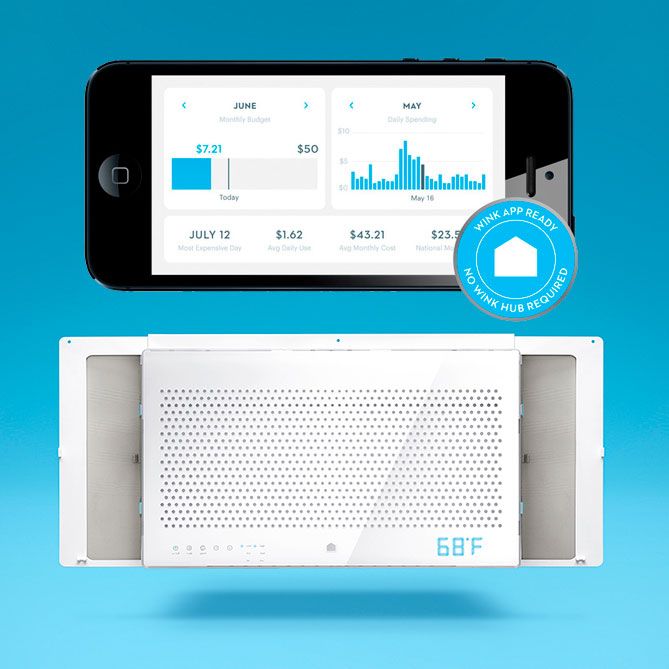 Plus frais et définitivement plus intelligent: climatiseur Quirky + GE Aros
